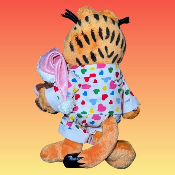 Ty Beanie Baby Goodnight Garfield & Pookie Plush Tags Attached 8.5" - Picture 3 of 4